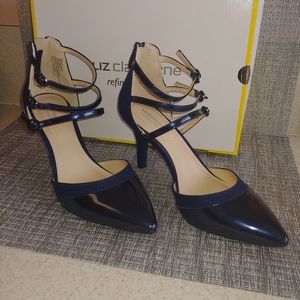 Navy heels Liz Claiborne heidi